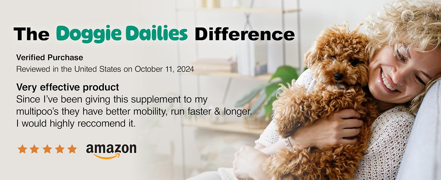 dog joint supplement, hip and joint support, glucosamine for dogs, dog chews, hip mobility