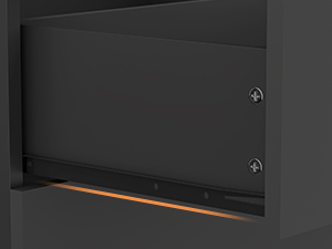 microwave storage cabinet