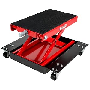 motorcycle lift stand, motorcycle lift table, dirt bike jack, dirt bike stand, dirt bike lift