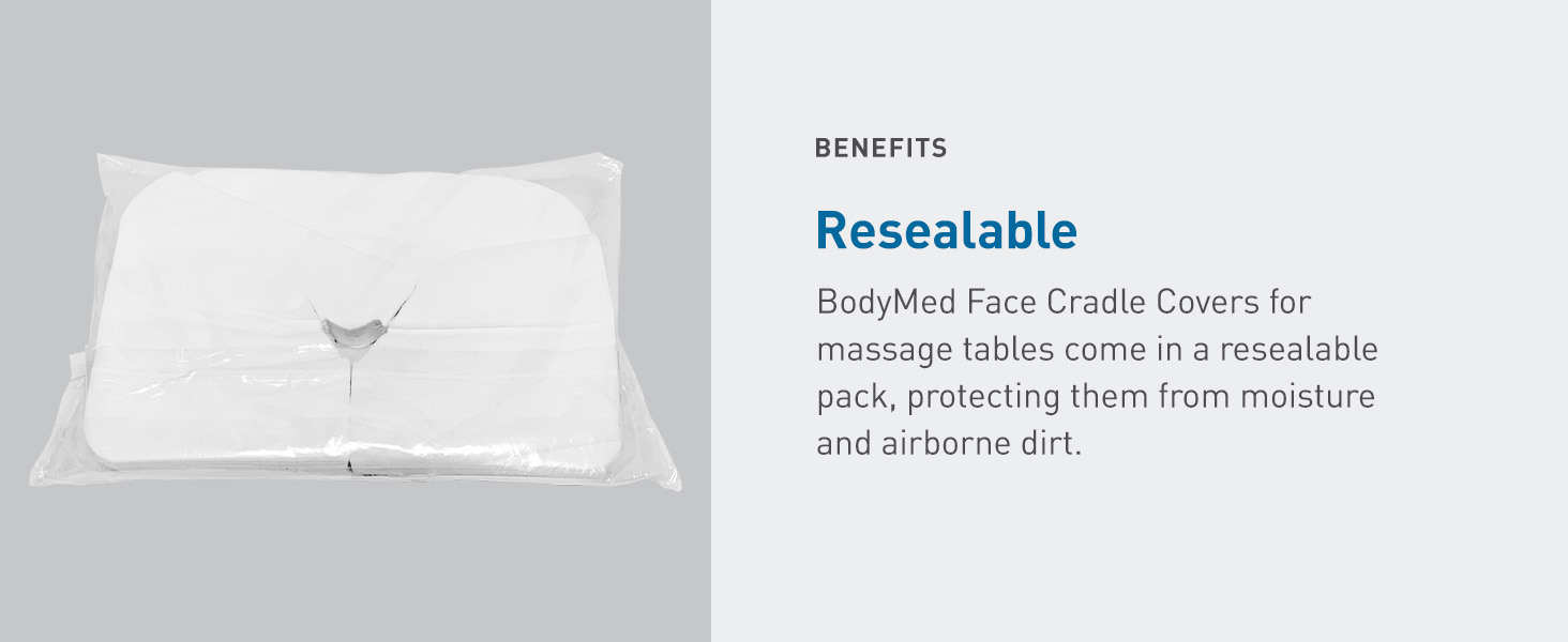 BodyMed Face Cradle Covers