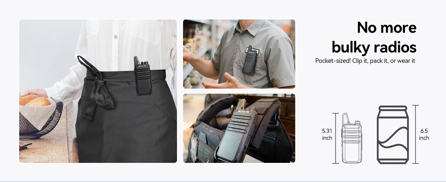 mini walkie talkies