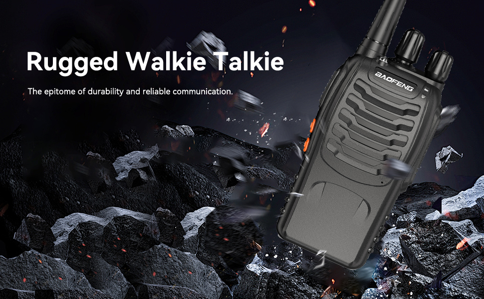Durable and sturdy walkie talkie