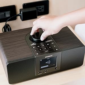 SANGEAN WFR-32 Internet Radio, Supporting Bluetooth, WiFi and Streaming Services like Spotify