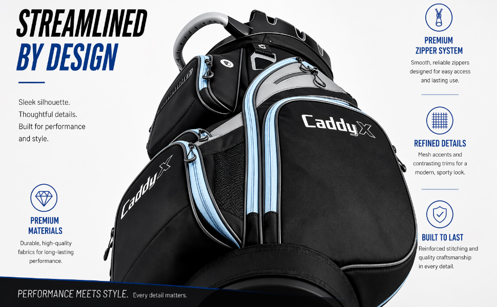 CaddyX Golf cart bag