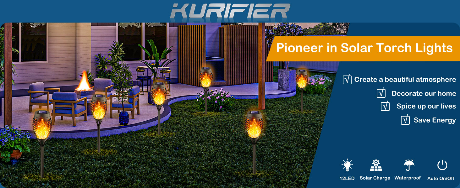 solar torch lights