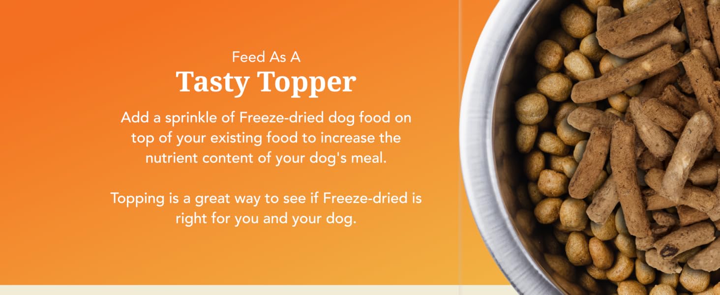 K9 Natural Beef Freeze Dried Dog Food, High-Meat Natural Complete Meal
