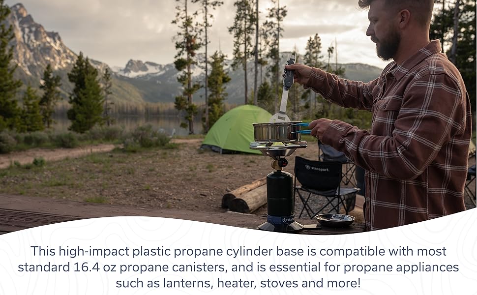 high impact plastic, outdoors, camping, camp, accessory, cooking, lantern, heater, propane stove