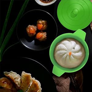 food bakerpan silicone healthy food cooking steam steamer kitchen pot