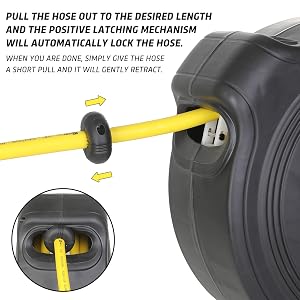 air compressor hose reel