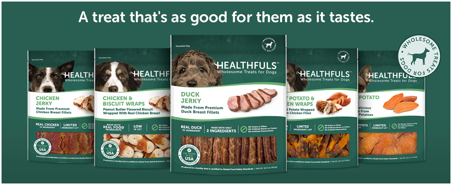 Healthfuls Chicken Jerky Dog Treats
