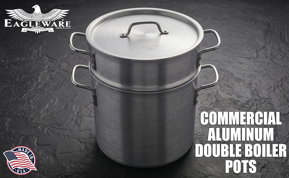 Eagleware Commercial Double Boiler Pots
