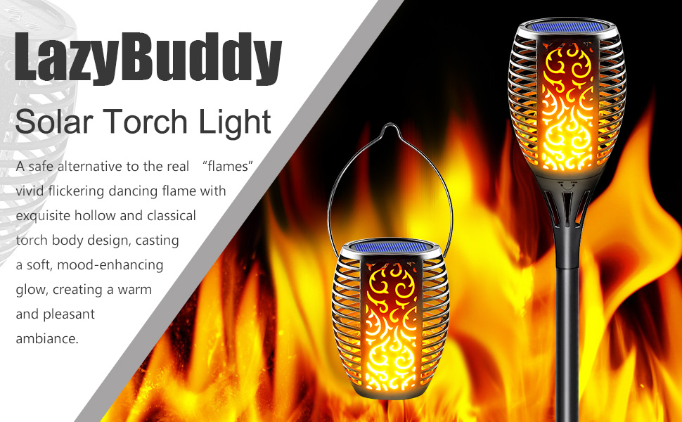 LazyBuddy solar lights outdoor