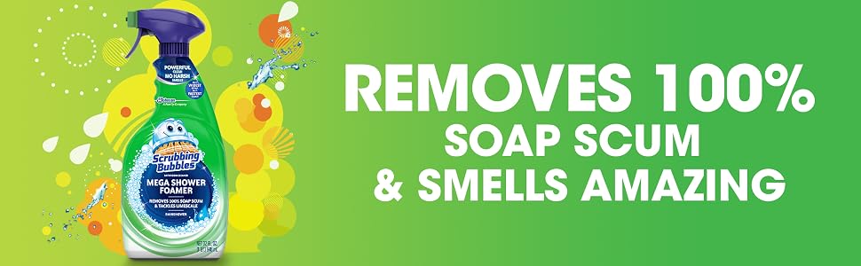 Removes 100% of Soap Scum &amp; Smells Amazing