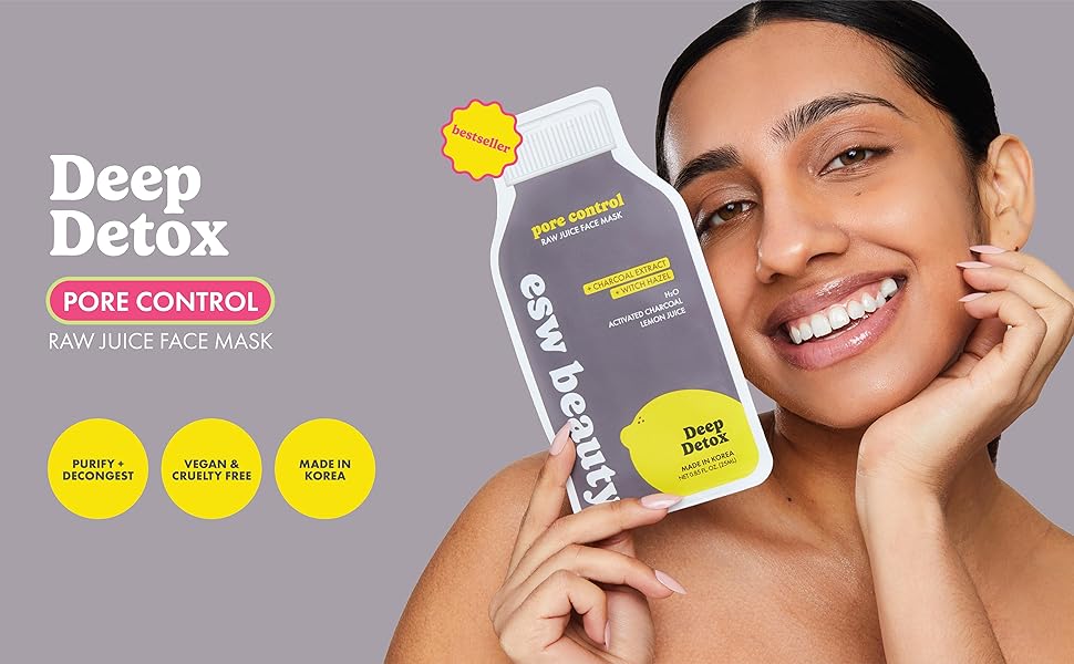 Deep Detox Pore Control Sheet Mask