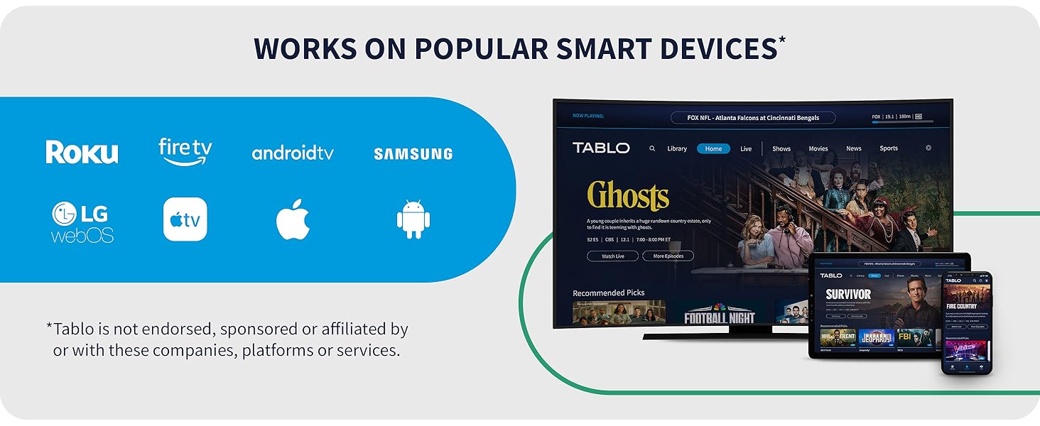 Tablo 2-Tuner OTA DVR + TV Antenna
