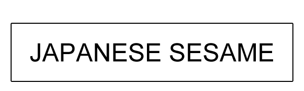 IPPINKA x JAPANESE SESAME