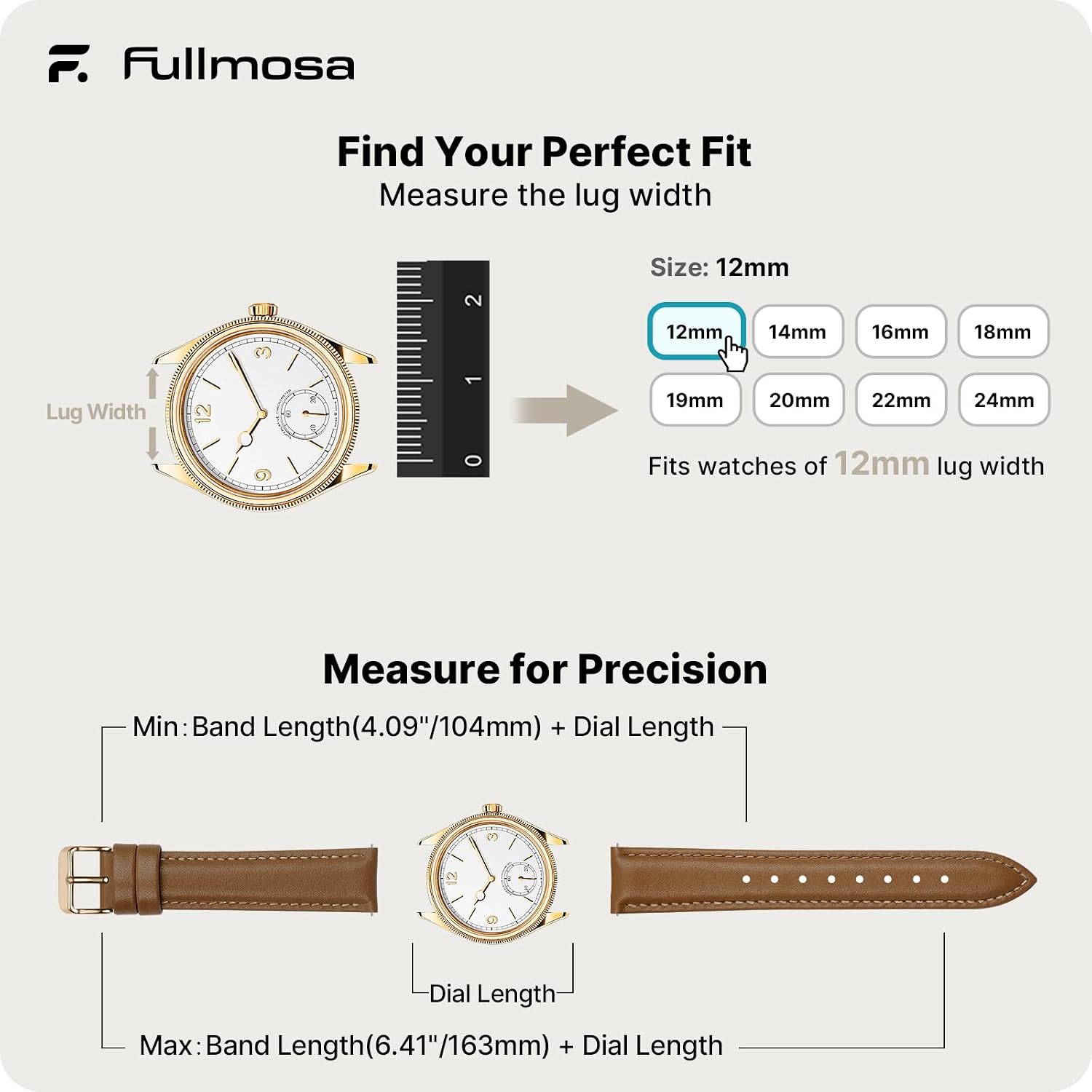 Fullmosa 22mm Quick Release Leather Watch Band for Garmin Samsung Galaxy | Strap for Garmin Vivoactive 4 45mm,Garmin Venu 4(45mm)/Venu 3/Venu 2,Samsung Galaxy Women Men, Red&Silver Buckle