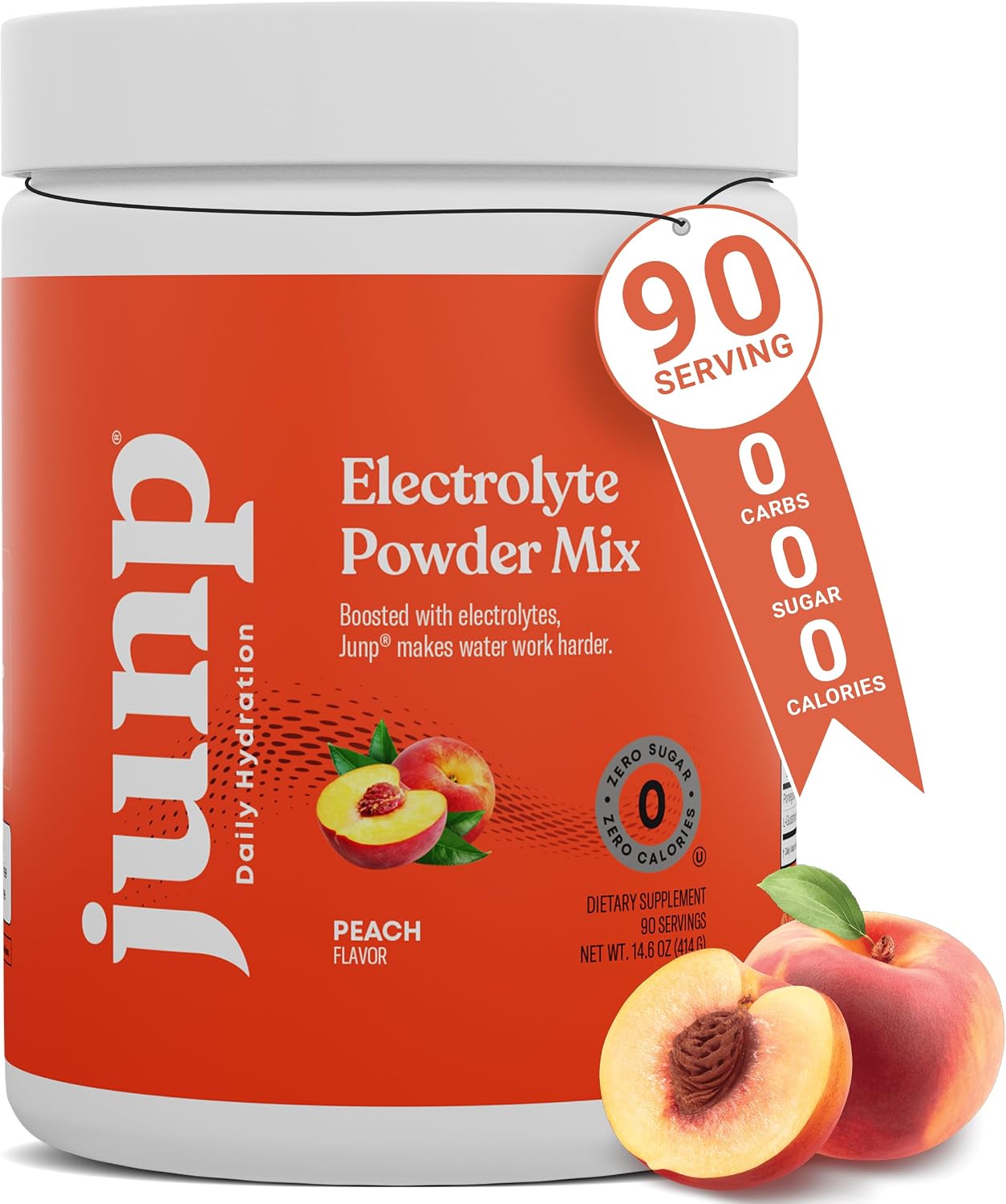 JUNP Electrolytes Powder No Sugar No Carbs – Lemonade Keto Electrolyte Drink Mix - Potassium & Salt Hydration Powder Electrolytes - Zero Calorie