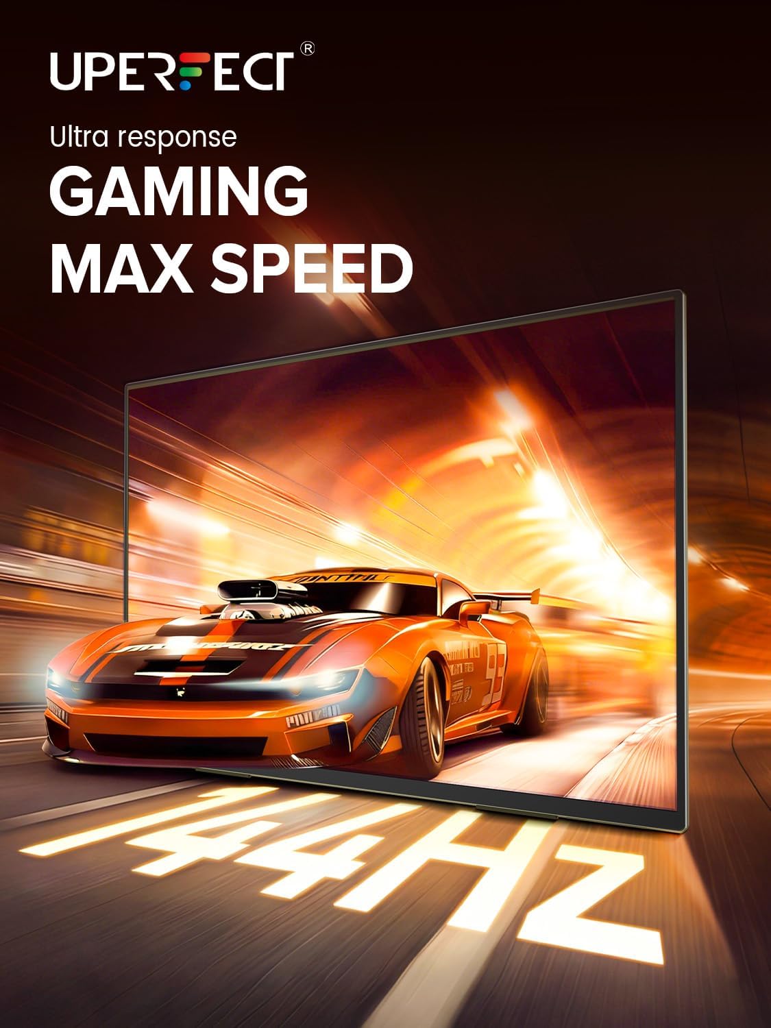 UPERFECT 18.5" 120Hz Portable Monitor, 125% sRGB Large Gaming Monitor