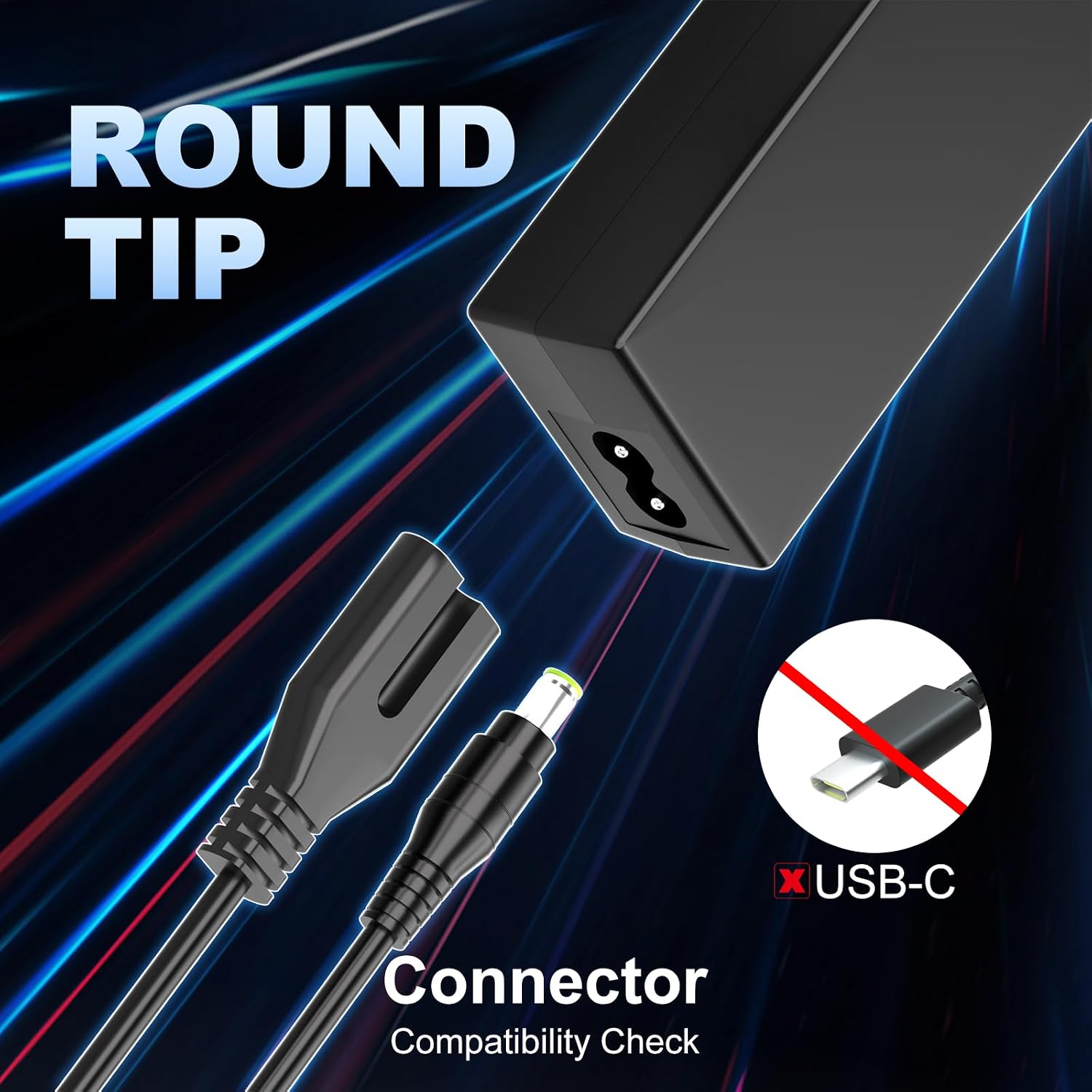 12V Power Cord for Arcade1up Machines - Instant Revival Replacement Charger for 3/4 Scale Cabinets & Cocktail Tables