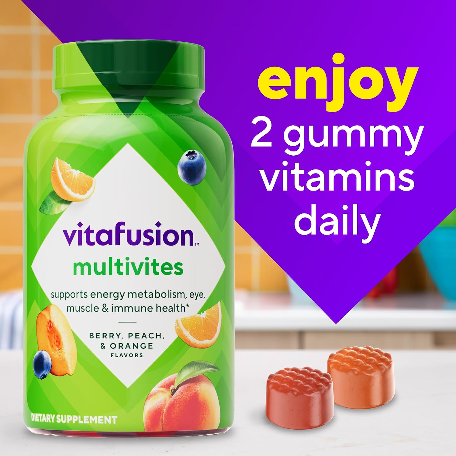 Vitafusion Multivitamin Gummies | 150 Multivites for Adult Men and Women