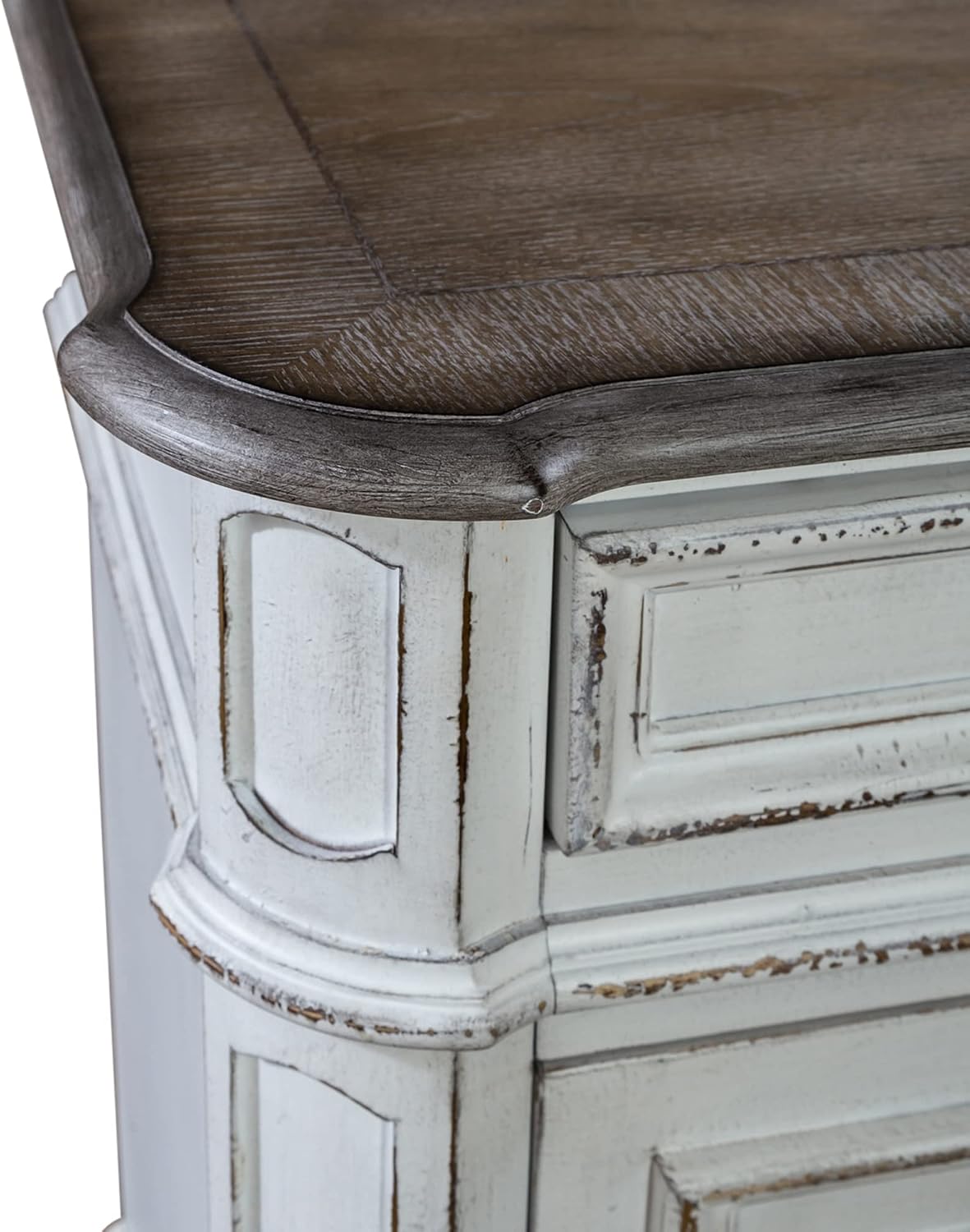 Liberty Furniture Industries Magnolia Manor Lift Top Writing Desk, W56 x D28 x H30, White