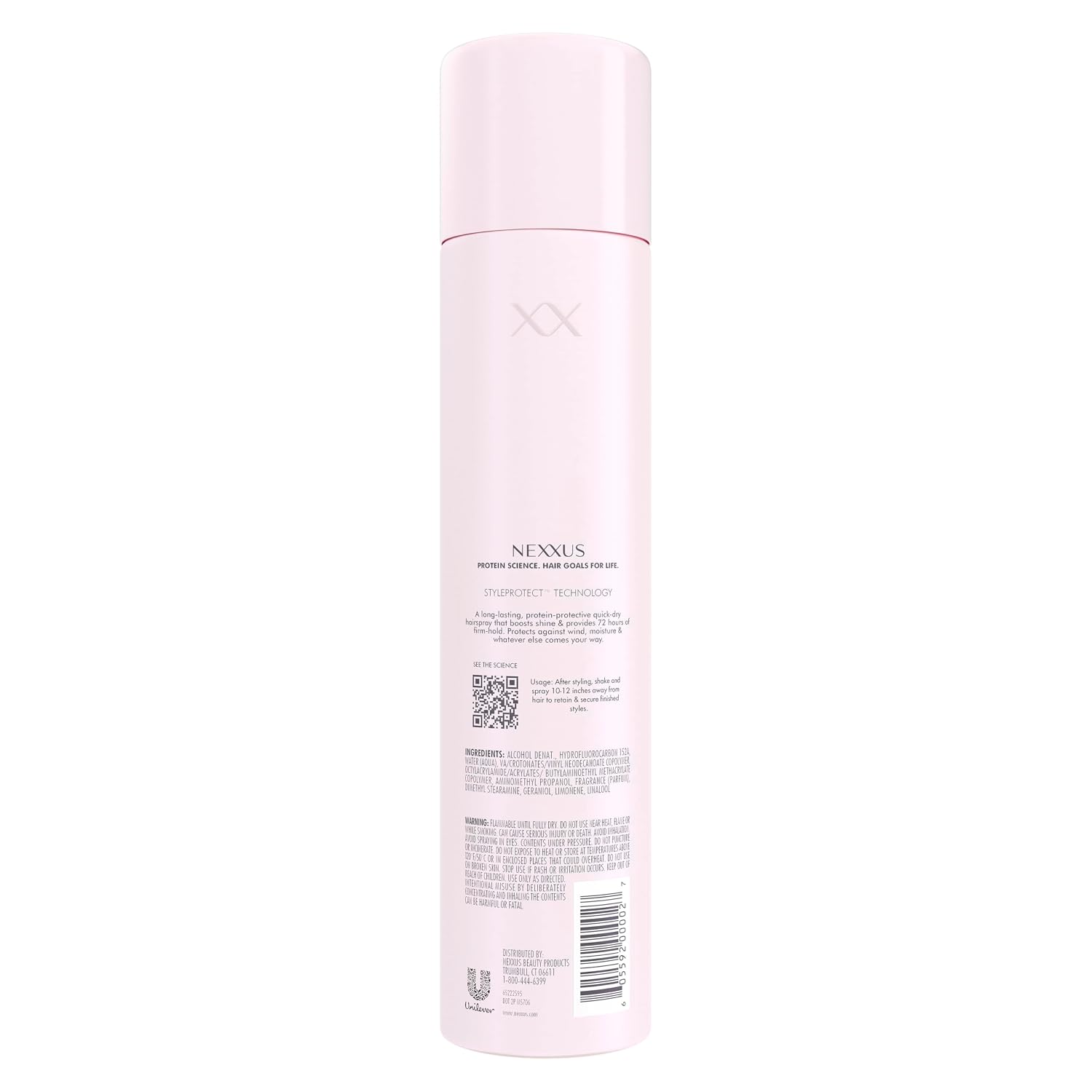 Nexxus Styling Spray Comb Thru Finish Flexible Hold Hairspray Powered by STYLEPROTECT Technology 10 oz