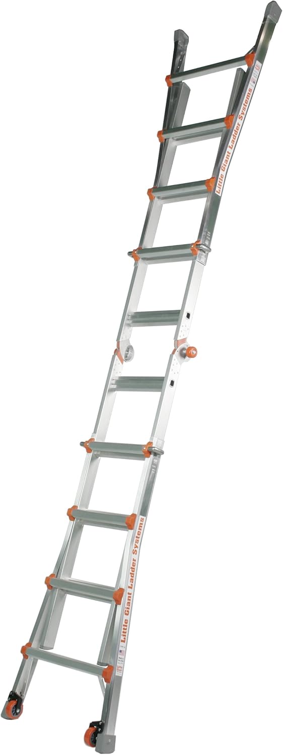 Little Giant Ladder Systems 10102LG 300-Pound Duty Rating Multi-Use Ladder