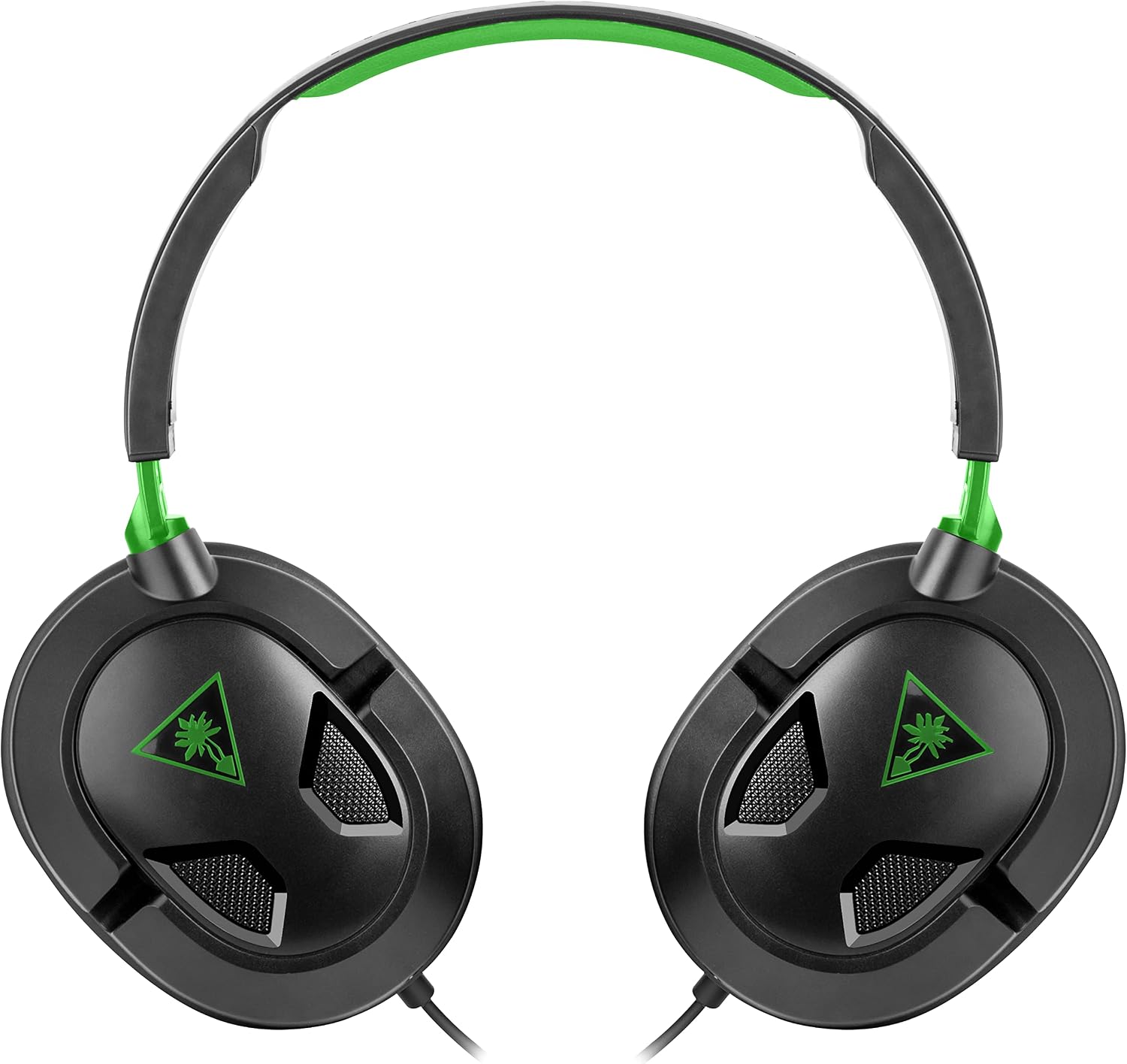 Turtle Beach Recon 50 Wired Multiplatform Gaming Headset for Xbox, PS5, PC | Xbox Series X|S, Xbox One, PlayStation, PS4, Mobile, Removable Mic, 40mm Speakers, In-Line Controls, Lightweight, Black Green