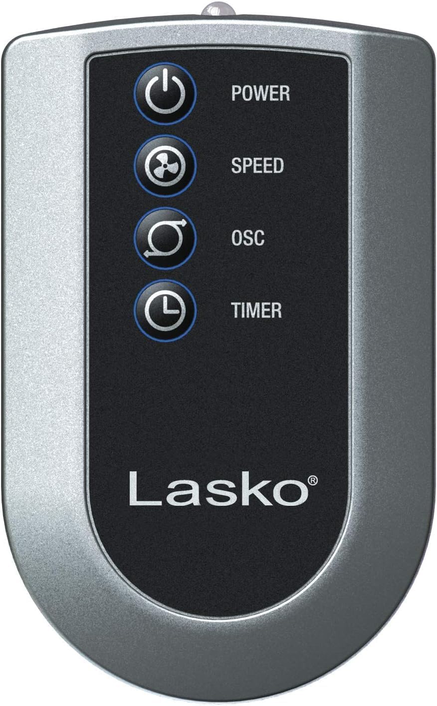 Lasko Oscillating Tower Fan with Remote Control - 36" - 2510 - White | Timer, Quiet Standing Fan for Bedroom, Office, and Home, 3 Speeds, Powerful Cooling Air