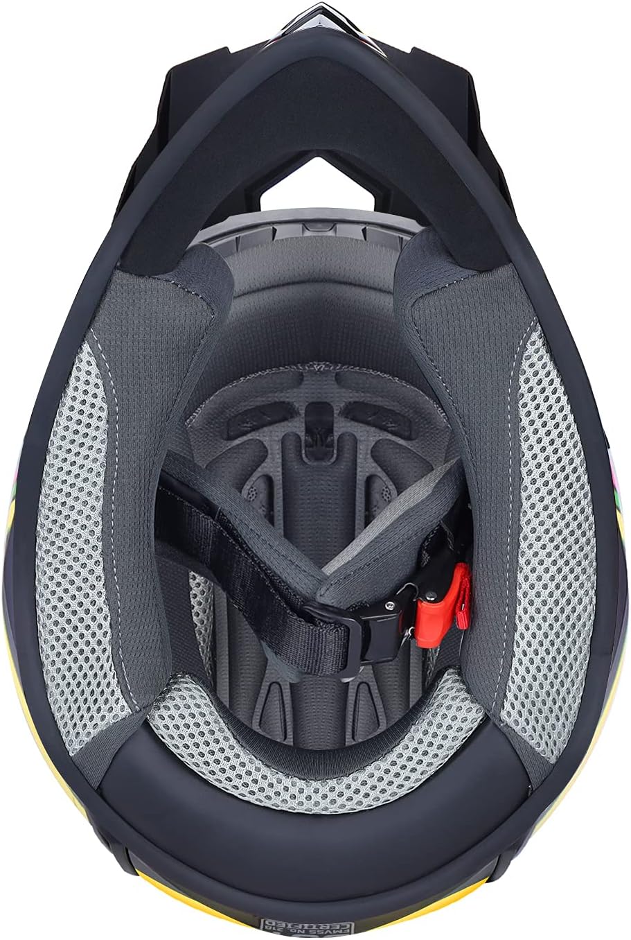 GLX GX623 Youth ATV & Dirt Bike Helmet Combo, DOT | Adult-Level Safety for Kids: Premium, full-grown protection engineered into a comfortable, youth-sized package