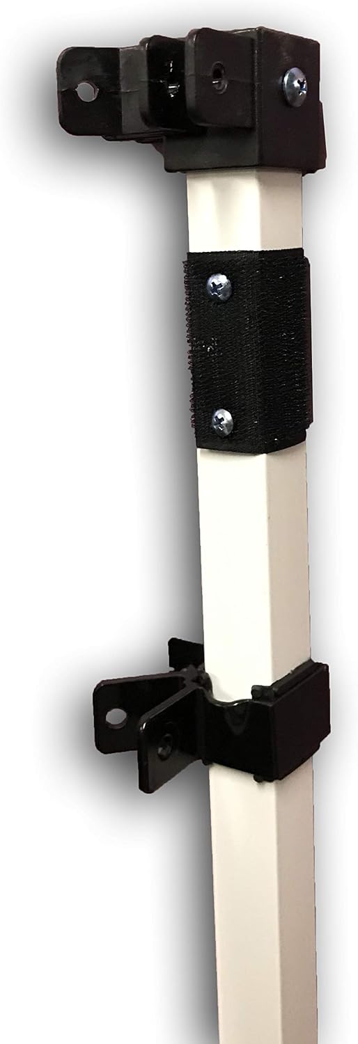 Quest Q64 10' x 10' Slant Leg Instant Up Canopy Extended Adjustable Leg Parts w/Slider (White)