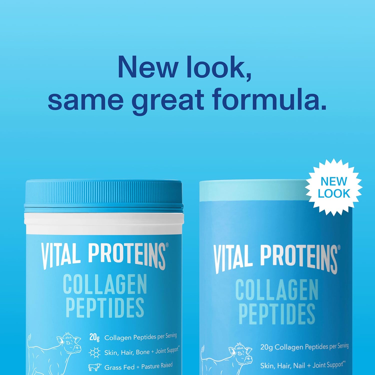 Vital Proteins Collagen Peptides Powder, Unflavored Stick Packs, 20 Count | 10g Hydrolyzed Collagen Peptide Per Packet, Supports Hair Skin & Nails, Travel-Friendly Stick Packs, 20 Servings