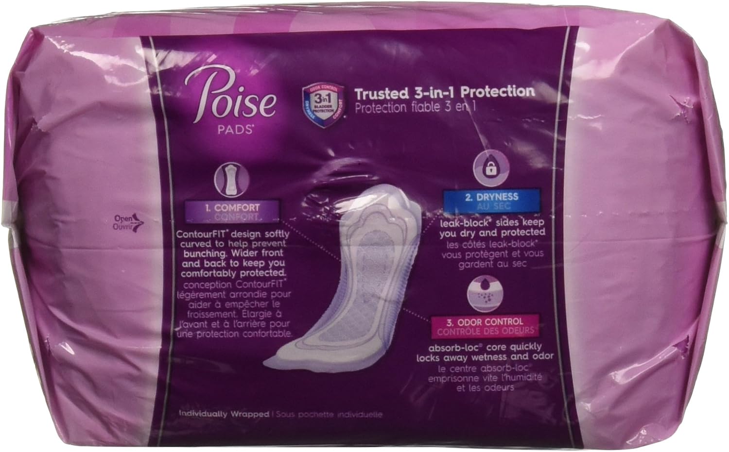 Poise Ultimate Long Pads,27 Count (Pack of 1)