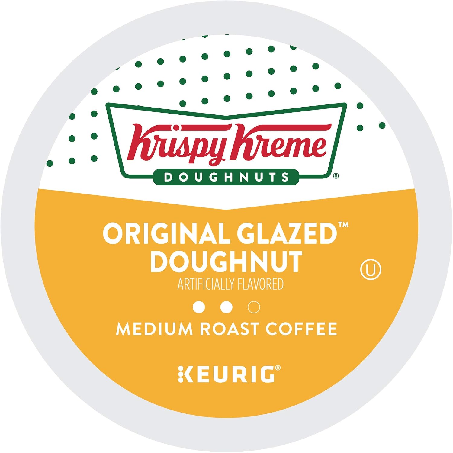Krispy Kreme Classic Coffee, Keurig Single Serve K-Cup Pods, Medium Roast, 96 Count