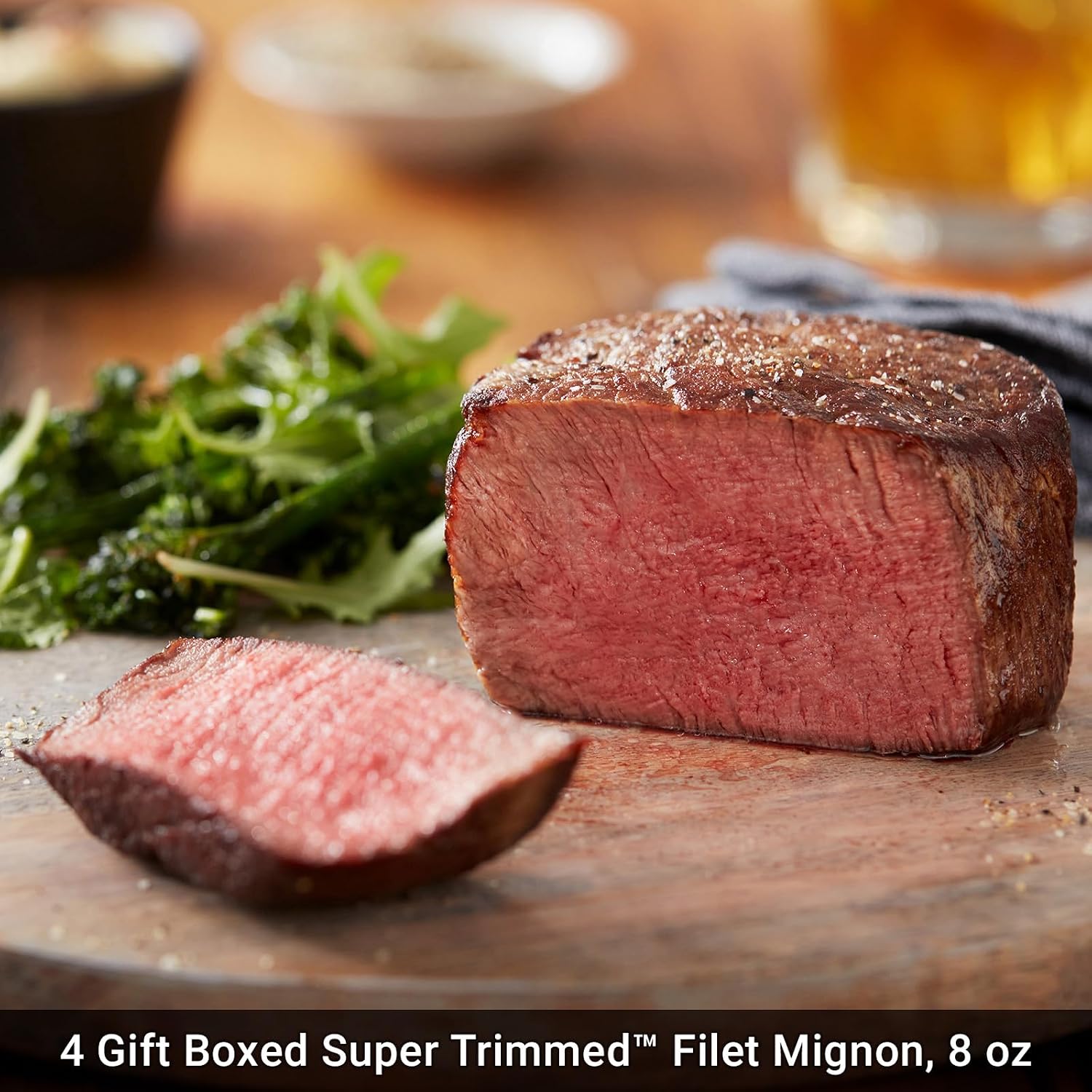 Kansas City Steak Company Gourmet Steak Gift Box Set - Filets, Ribeyes & Strip Steaks – Aged to Perfection with Pro Cooking Guide