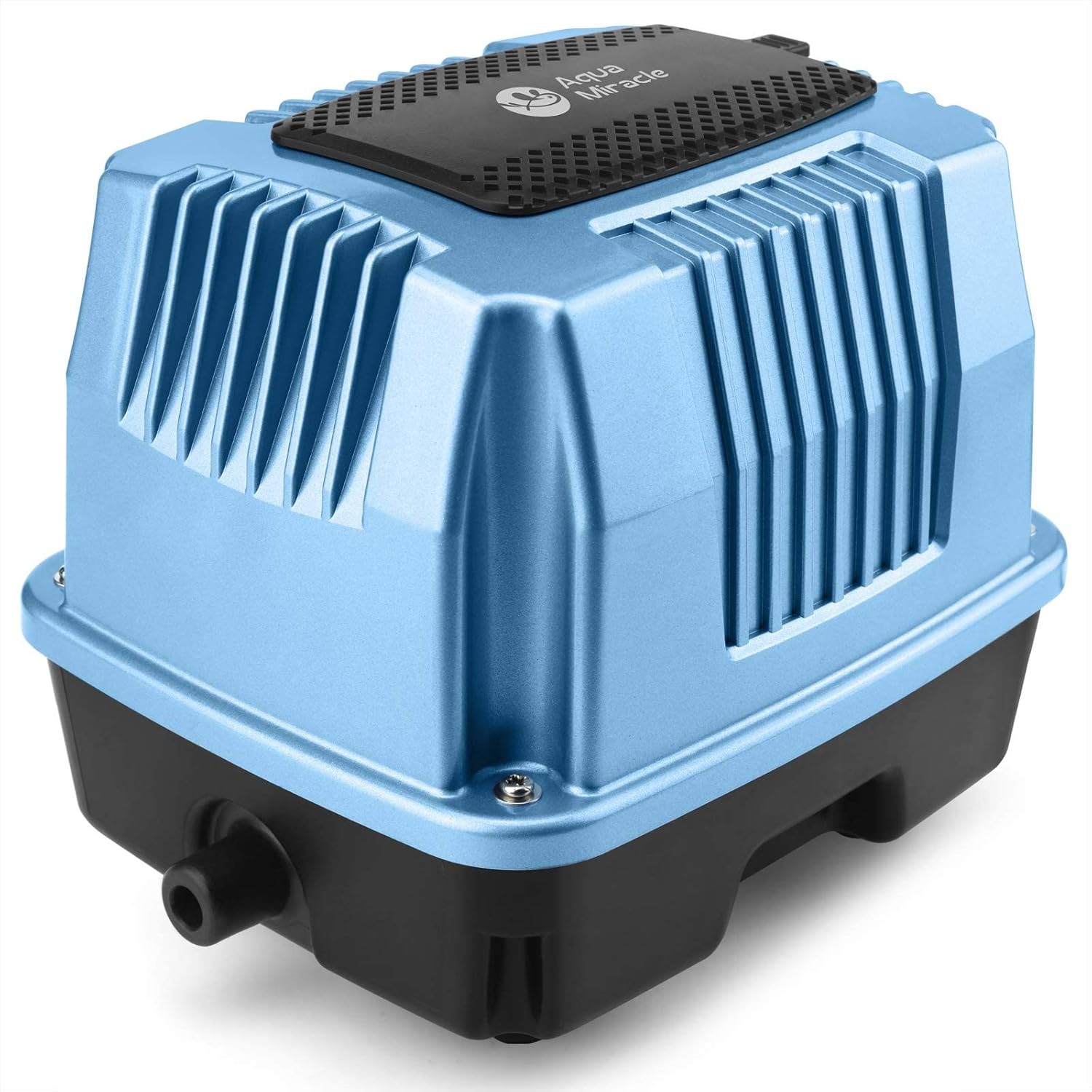 AquaMiracle Linear Air Pump AP-40/AP-60/AP-80/AP-160 for Pond Aeration, Septic, Hydroponic, 635/950/1350/2550GPH, Pond, Waste Treatment, Aquarium