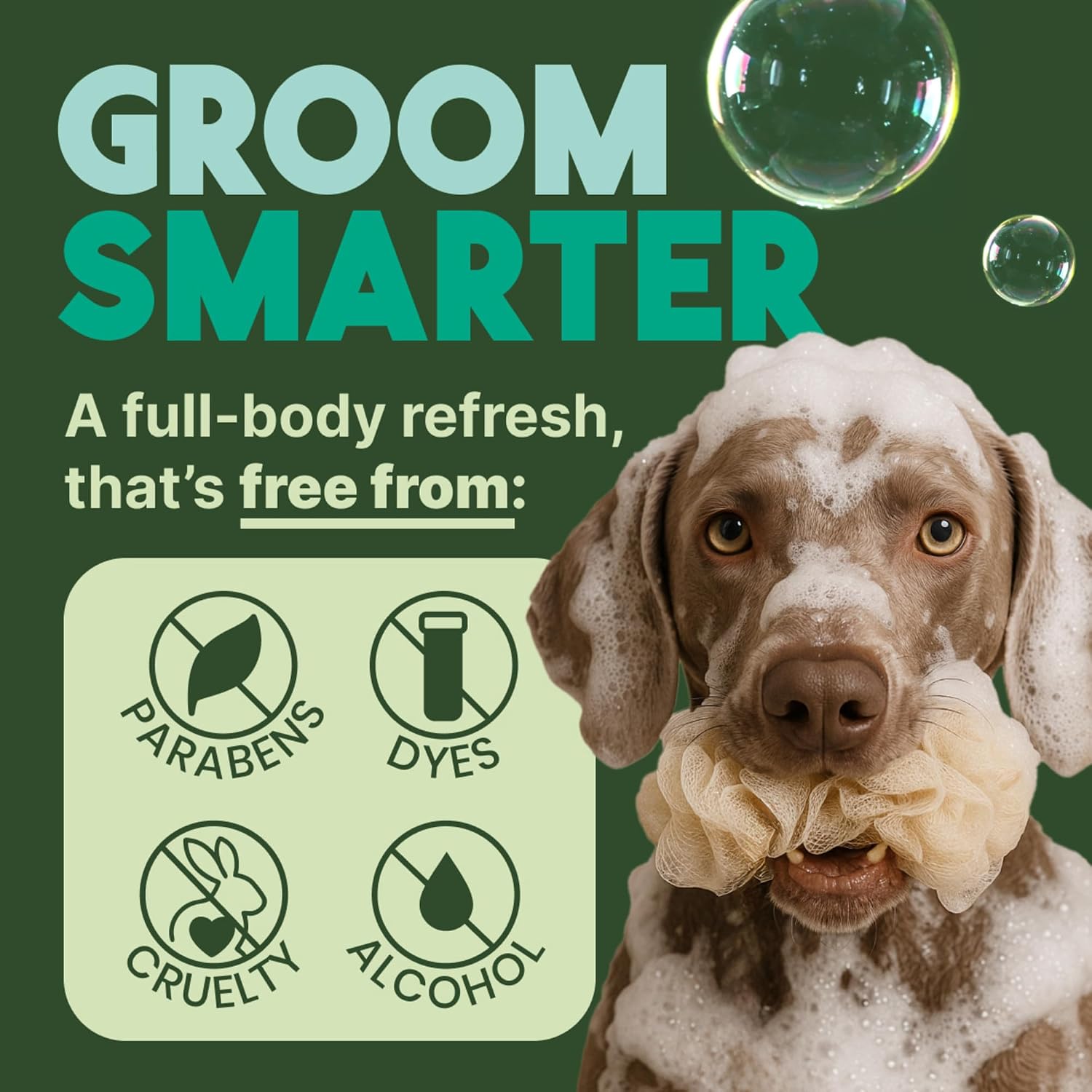 TropiClean Deodorizing Dog Shampoo for Smelly Pets, Professional Dog Shampoo, Long Lasting Odor Control, Puppy Safe, USA Made, Berry Scent, 1 Gal
