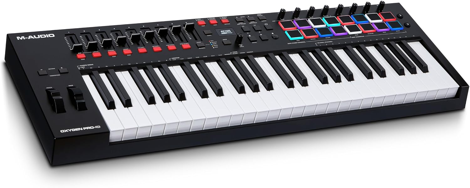 M-AUDIO Oxygen Pro 61 USB MIDI Keyboard Controller