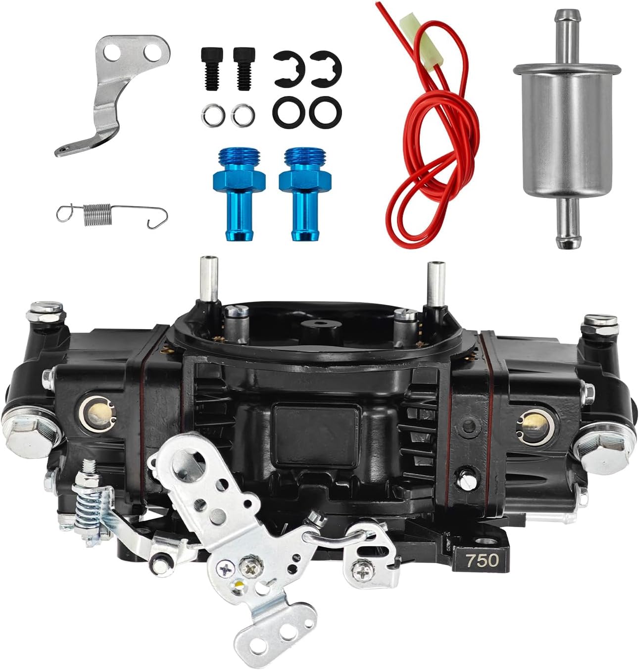 BR-67331 750CFM 4 Barrel Carburetor Fit for Holley Brawler | Race Mechanical Secondary