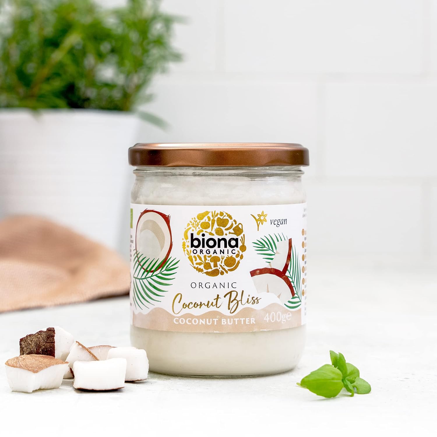 BIONA Organic Coconut Bliss Butter, 400 GR