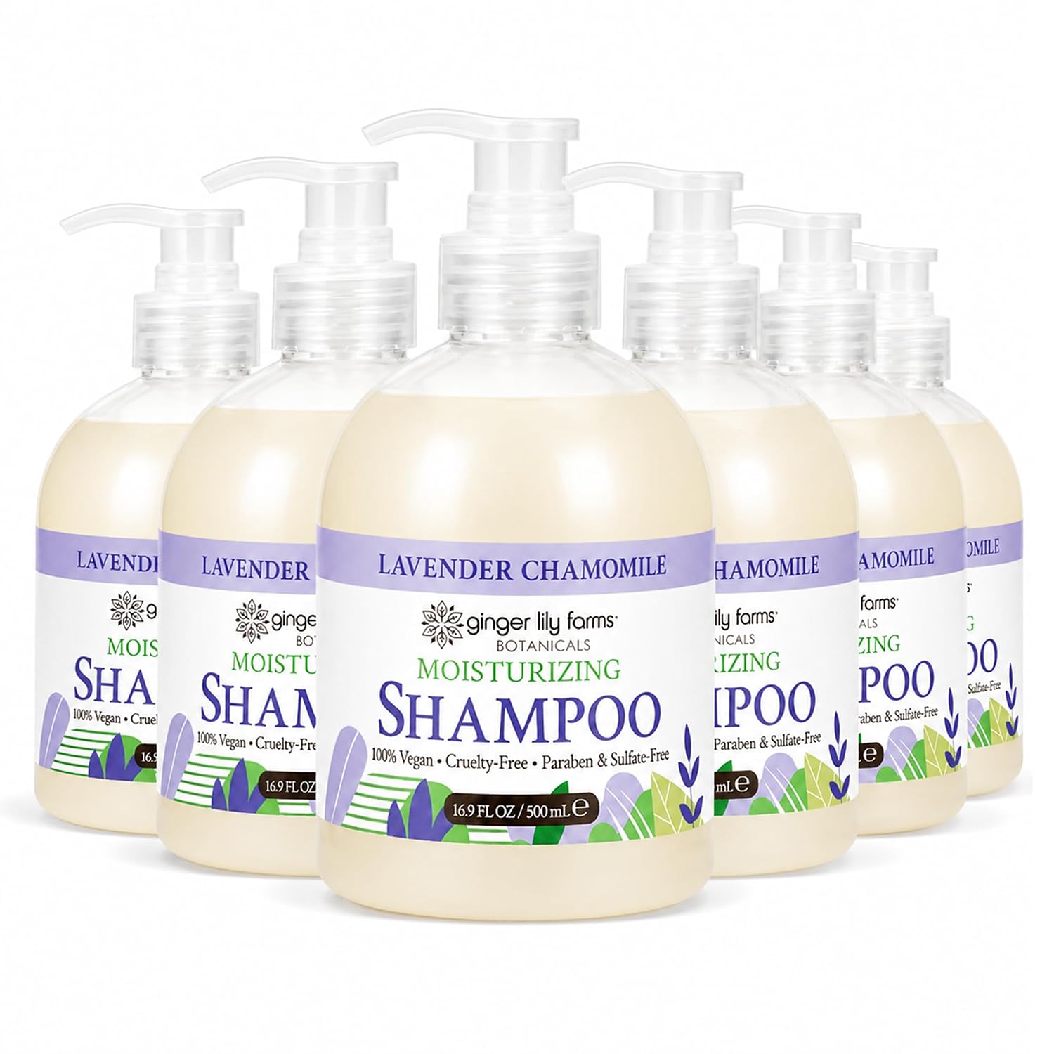 Ginger Lily Farms Botanicals Moisturizing Shampoo for All Hair Types, Coco Mango, 100% Vegan & Cruelty-Free, Coconut Mango Scent, 1 Gallon (128 fl oz) Refill | for Hands, Body & Hair, Moisturizing Wash, Salon Wash, Spa Cleanser, Salon & Spa Essentials, M…
