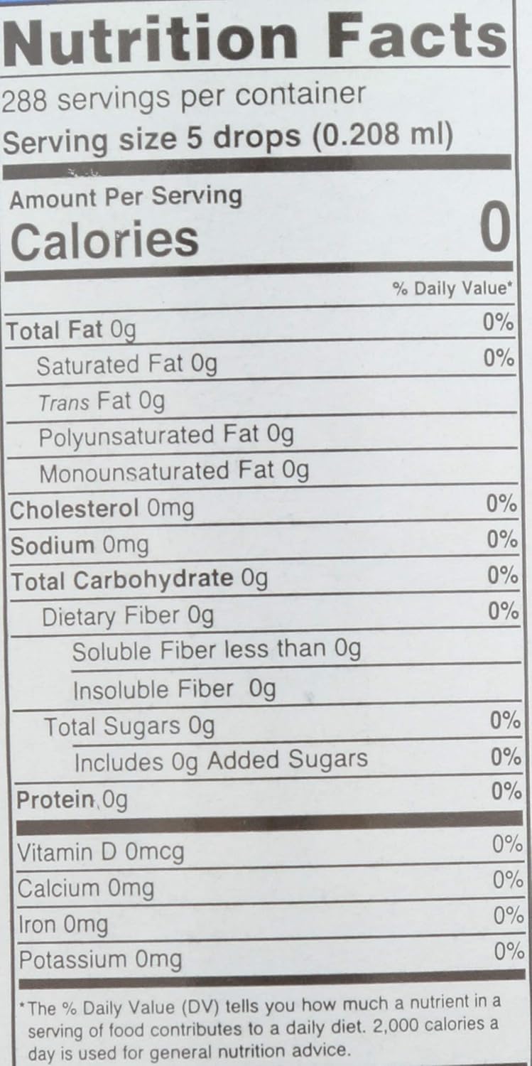 SweetLeaf Stevia Drops Liquid Sweetener, Vanilla Creme - 2 Fl Oz, Pack of 1 | Sweet Drops, Organic Stevia Leaf Extract, Zero Calorie, No Erythritol