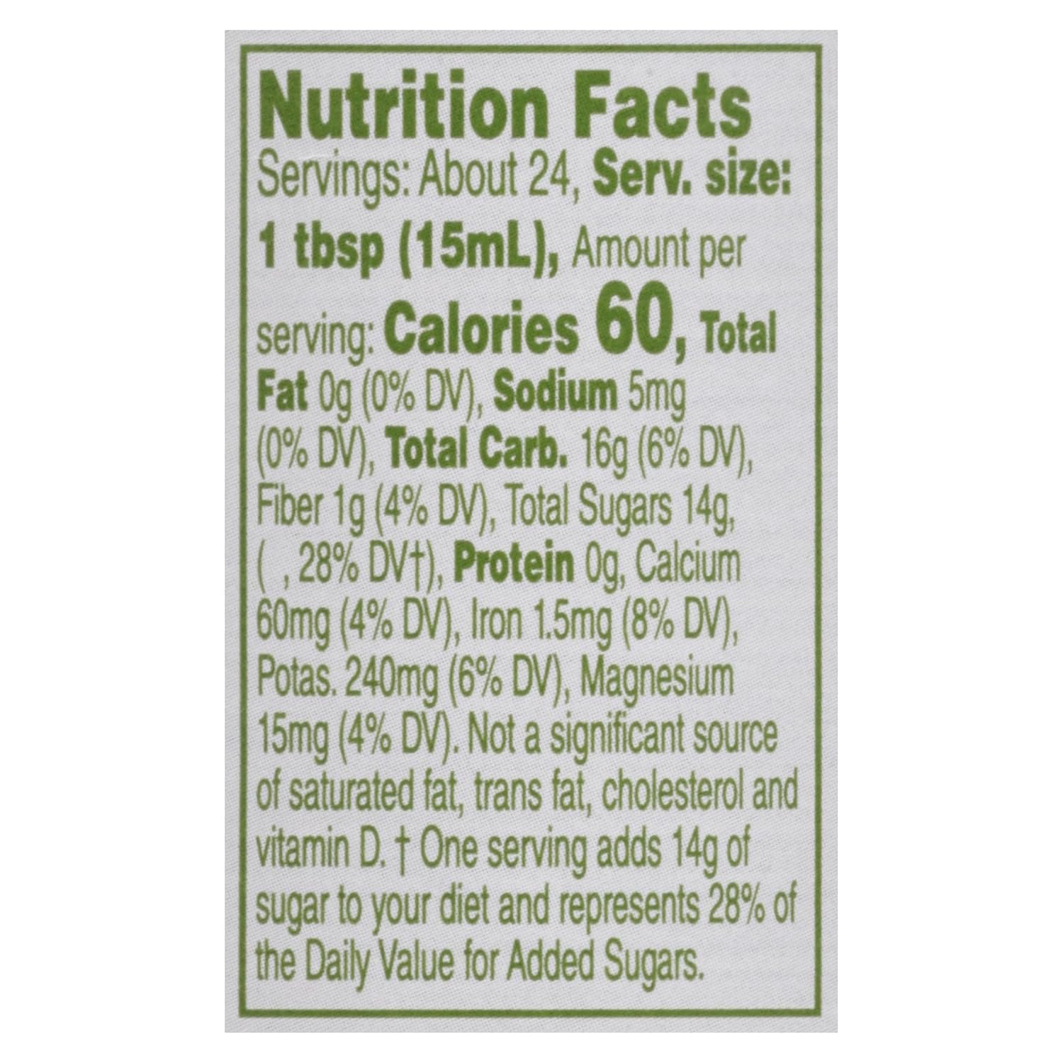 Brer Rabbit Unsulphured Molasses, Mild Flavor, 12 Ounce
