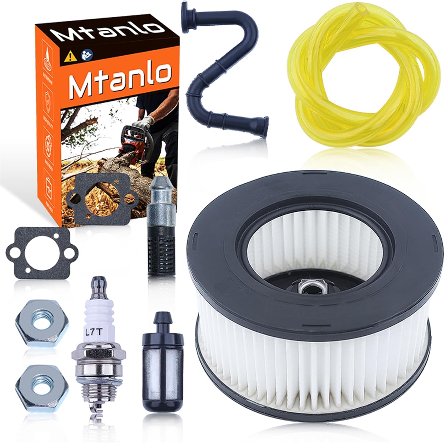 Air Fuel Filter HD2 for Stihl MS261 MS271 MS291 MS311 MS341 MS391 MS261C MS271C MS362C Chainsaw Maintenance Tune Up Hi-Flow Pleated Cleaner Service