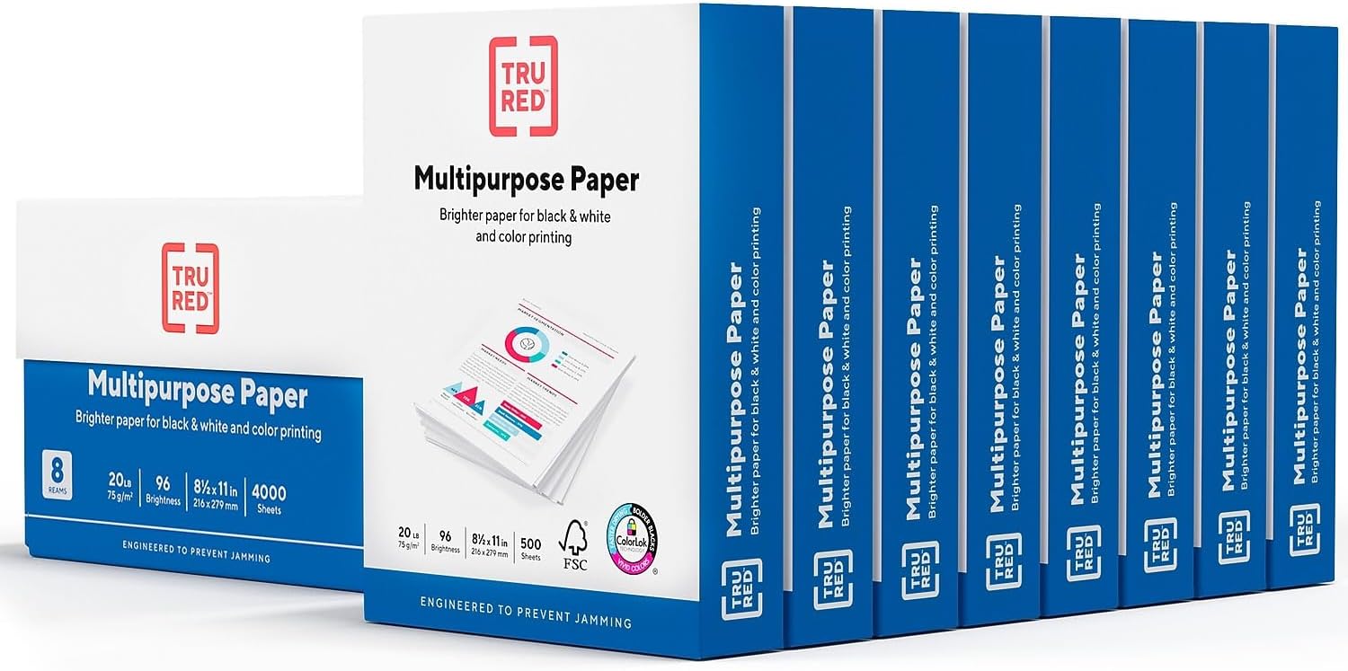 Staples 11-Inch X 17-Inch Multipurpose Paper 20 Lbs. 96 Brightness 500/Ream