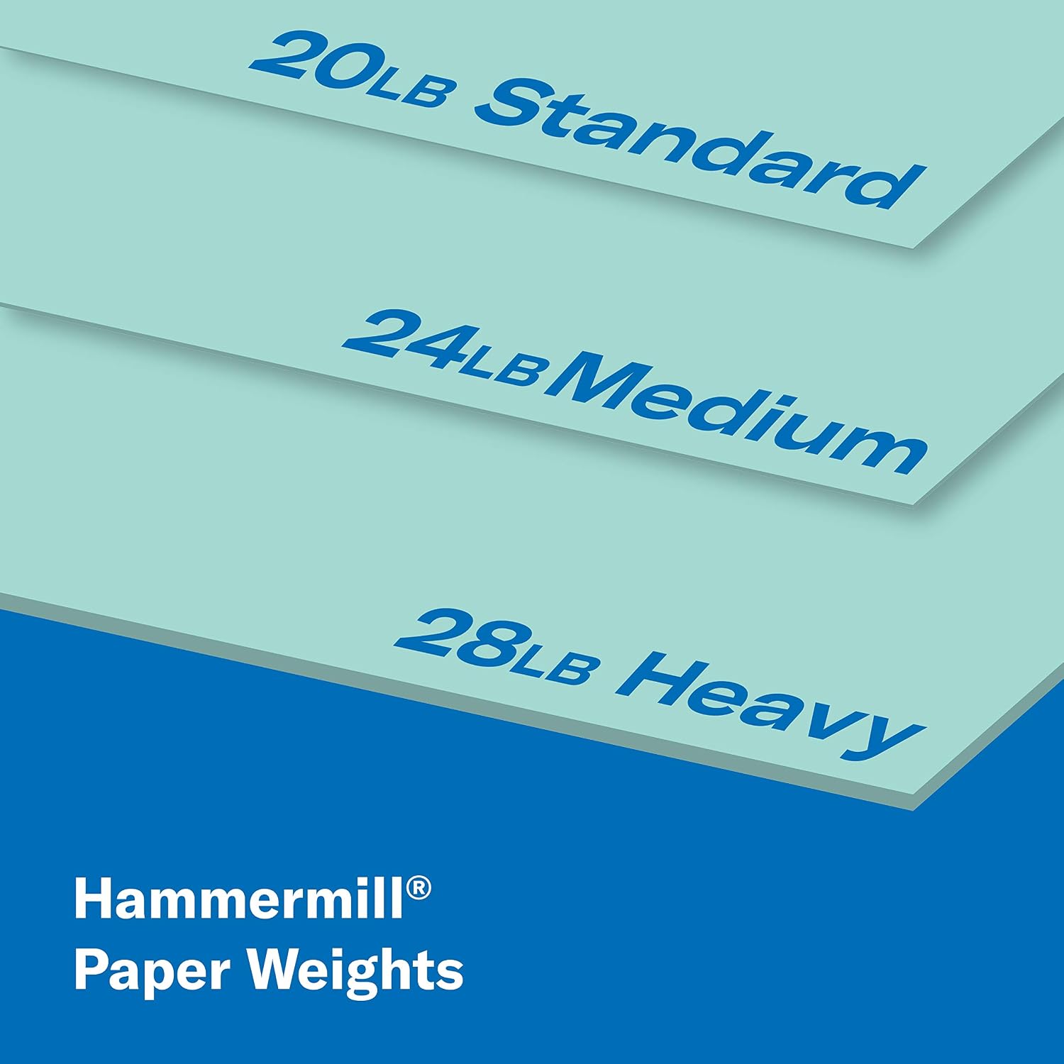 Hammermill Colored Paper, 20 lb Ivory Printer Paper, 8.5 x 11 - Made in the USA, Pastel Paper, 103176R - 1 Ream (500 Sheets)