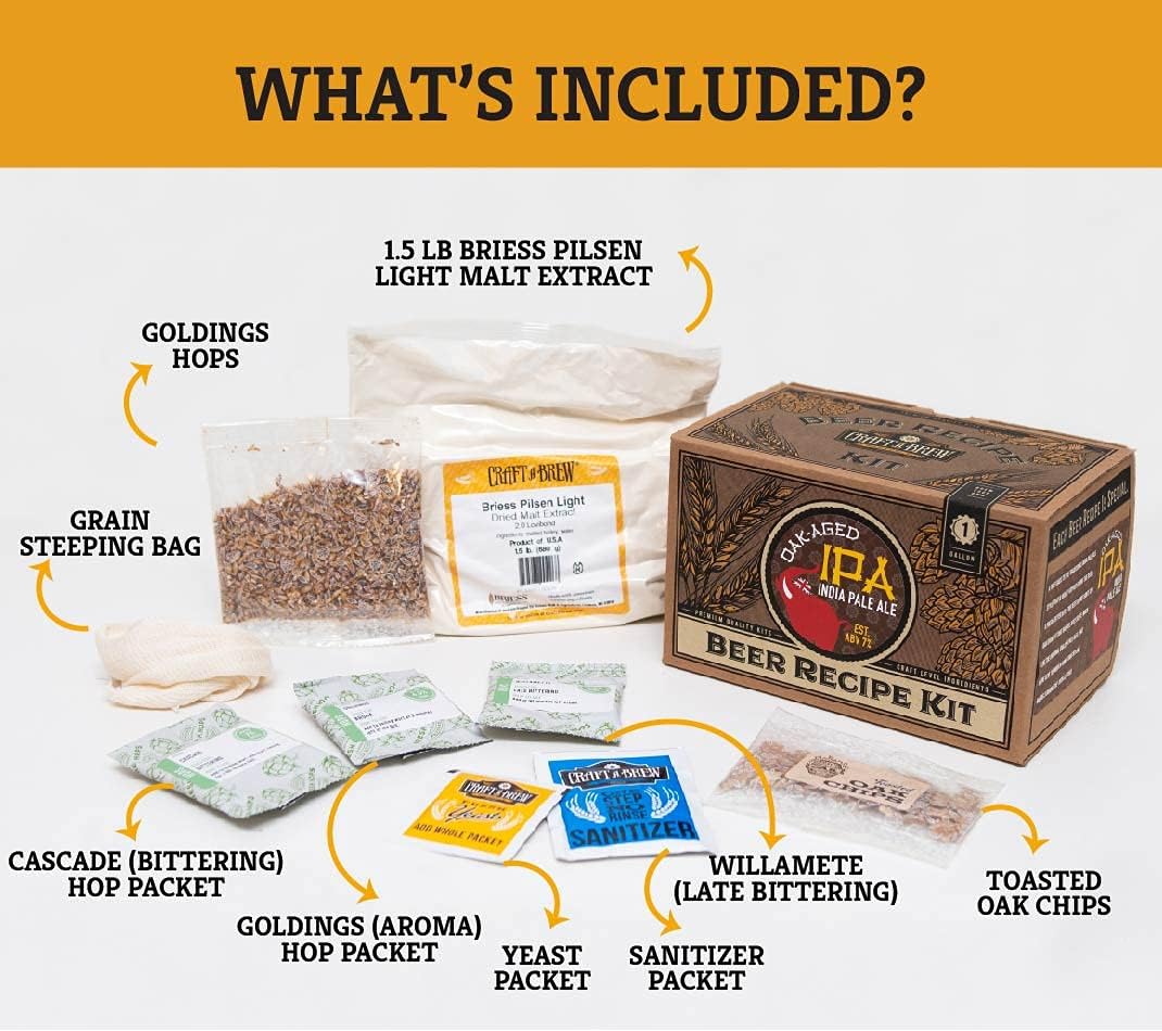 Craft A Brew Recipe Kit - Oktoberfest Ale Refill - 1 Gallon - Ingredients for Home Brewing Beer