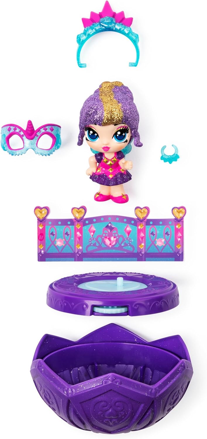 Hatchimals, Pixies Royals 2-Pack, 2.5-Inch Collectible Dolls and Accessories, for Kids Aged 5 and Up (Styles May Vary)
