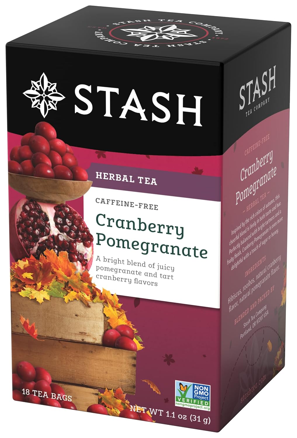Stash Tea Premium Green Tea, Box of 100 Tea Bags